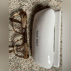 Nine West eye glasses with case  new with case